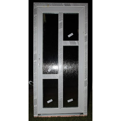 Vchodové dveře Aluplast 100x204 bílé